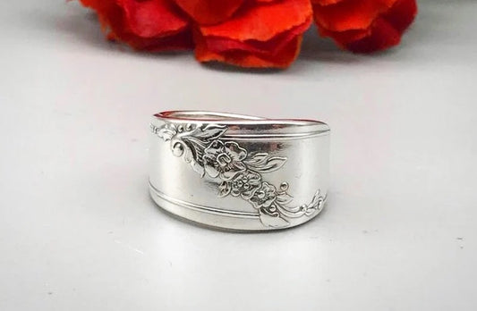 Tell as old as time spoon ring